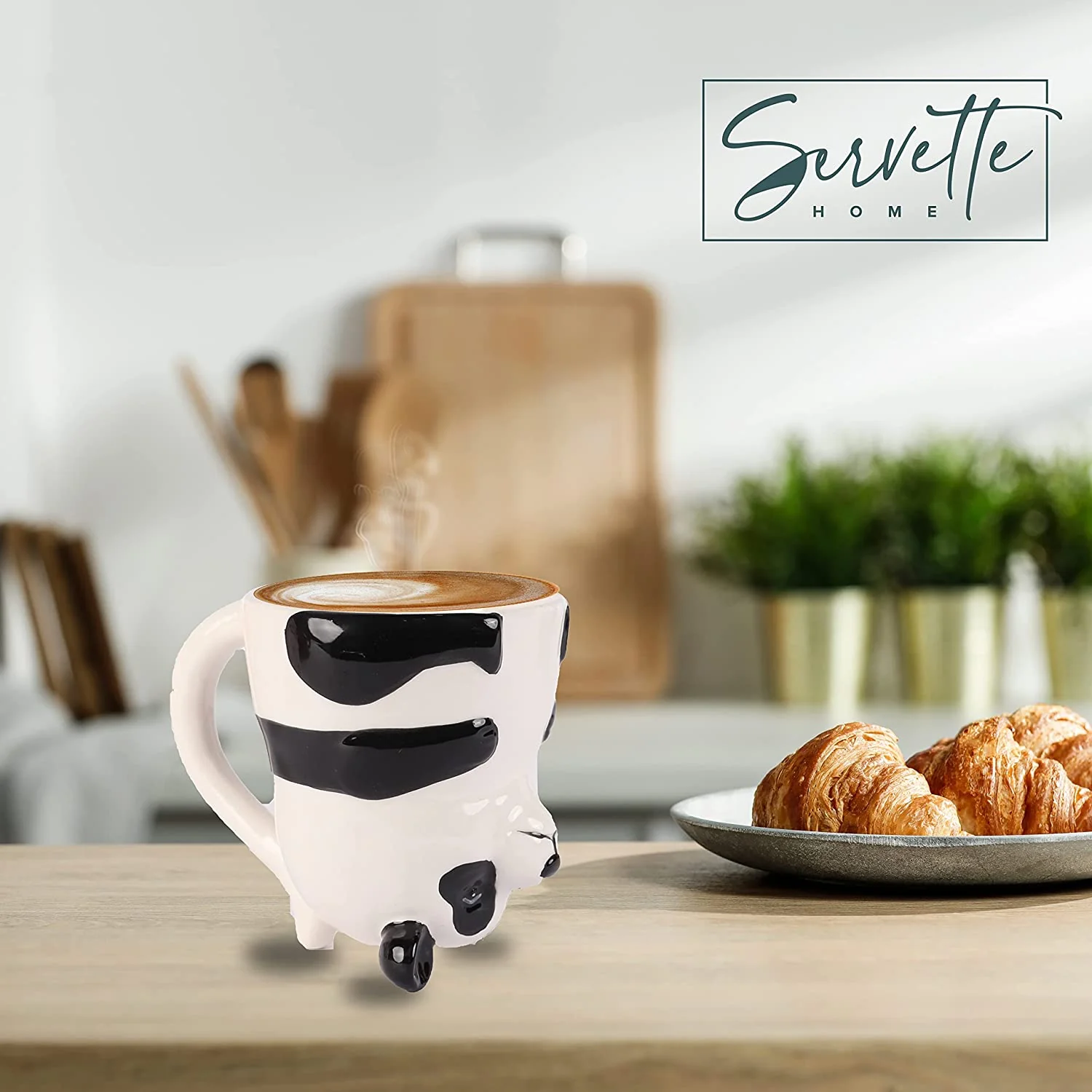 Upside Down Panda Coffee Mug - Image 3
